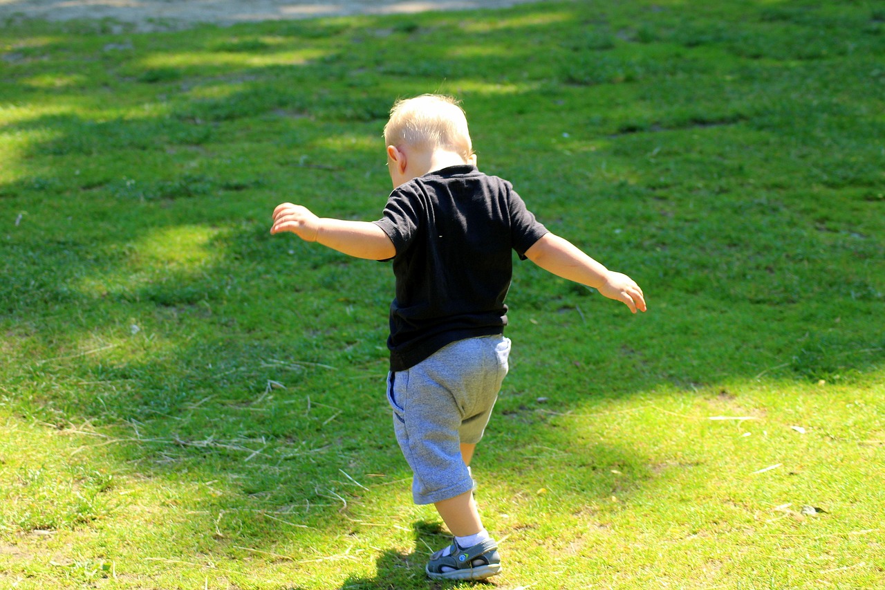 child, little man, first steps, boy, childhood, the first year of life, nature, stamp, grass, spring, first steps, first steps, first steps, first steps, first steps